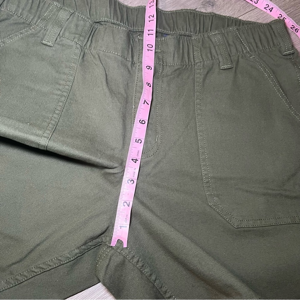 NWT Carhartt Women’s Rugged Flex Canvas Work Short Relaxed Fit Basil - Picture 4 of 15